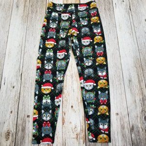 No Boundaries Fleece Lined Lounge Leggings Cat Chr